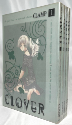 Japanese Language Manga CLOVER VOL.1-4 Clamp Comics Complete Set