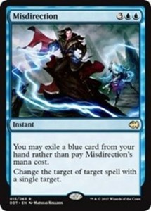 Misdirection x4 - Duel Decks: Merfolk vs Goblins - NM-Mint, English - Duel Decks