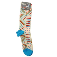 Sock Blue Q Crew Men Women Perfectionist Imperfectionist Perfection  WILL COMBO 
