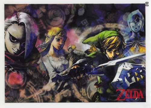Legend of Zelda The Sticker Enterplay 2016 Seal Decal D10 Link / Fi / Ghirahim