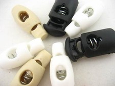 UK stock 10pc Toggles Cord Adjusters Orbs Spring Loaded cord locks Rope lock