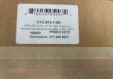 CONNECTRAC DATA DEVICE BOX JOB SURPLUS