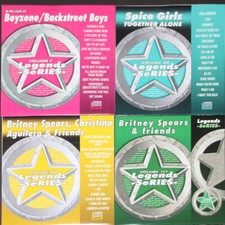 BRITNEY SPEARS,SPICE GIRLS,BYZONE,CHRISTINA LEGENDS KARAOKE CDG Vol-07,80,96,117