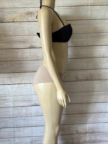 Victoria's Secret Black Bikini Top Size S - Picture 4 of 8