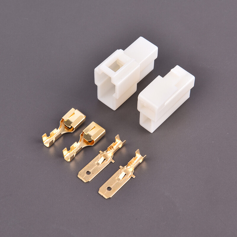 T-Type 2 Pin DC Power Male Female Connector Plug for