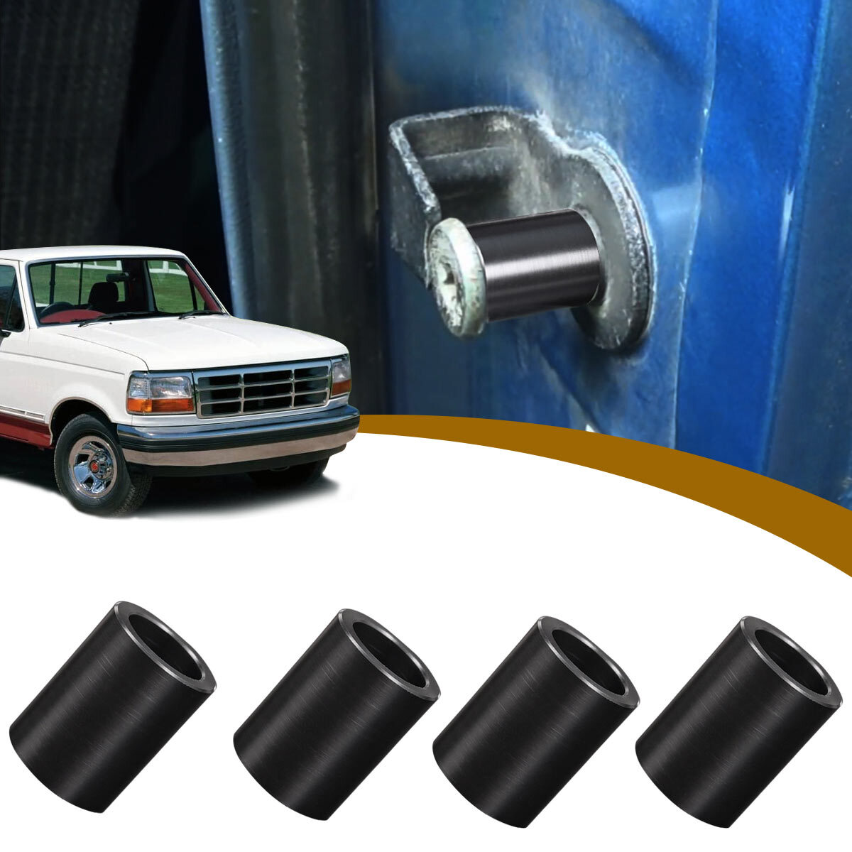 Door Striker Bushing For Ford F150 F250 F350 1980-1996 1/2