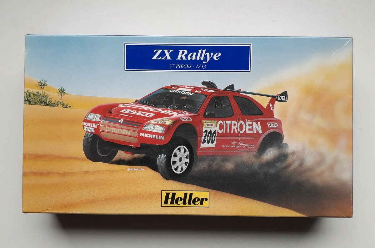 RALLY CAR COLLECTION 1/43サイズ　 ミニカーセット Heller 1/43 Citroen ZX Rallye | eBay