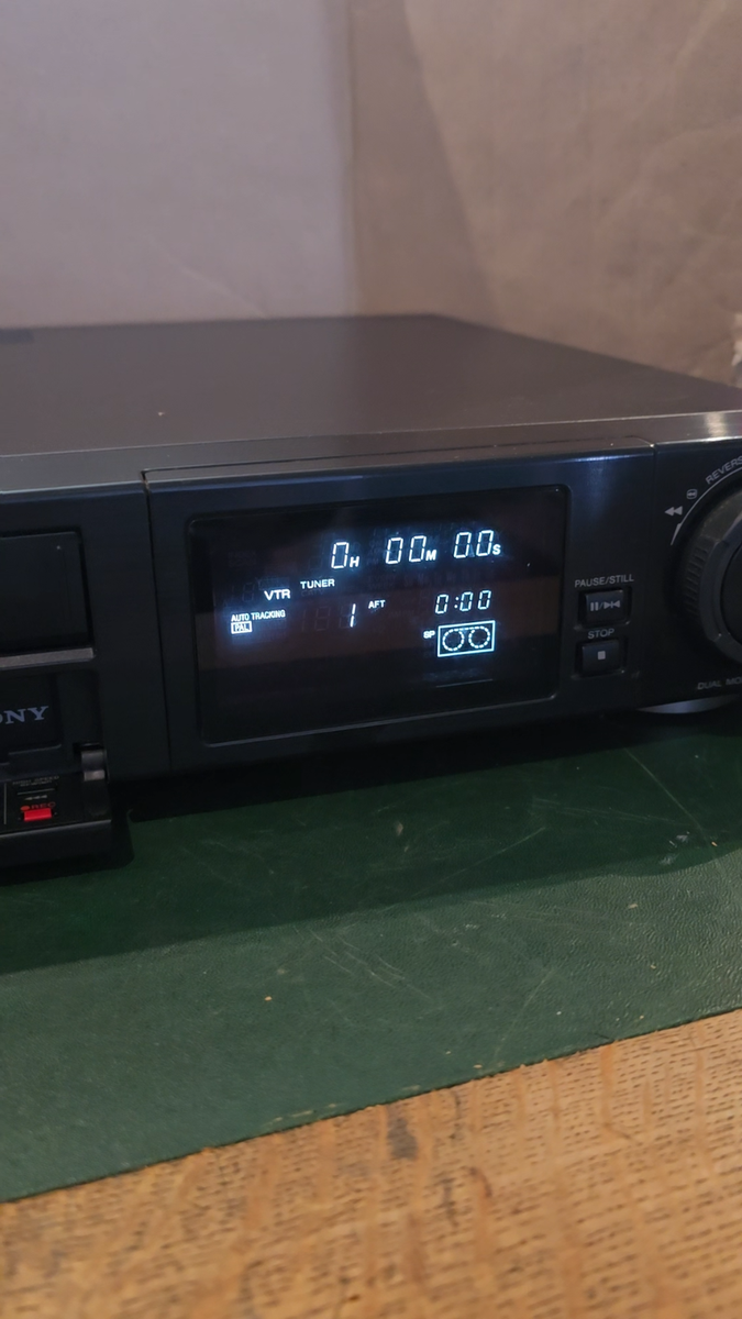Magnétoscope Sony SLV-375B – Lecteur VHS D'occasion, Fonctionnel, Look Rétro