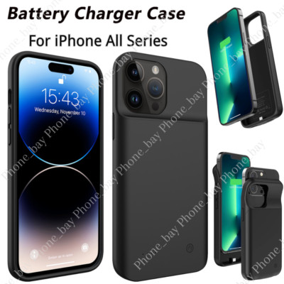 6800mAh Battery Charger Case Power Bank For iPhone 15 14 13 12 11 Charging Cover