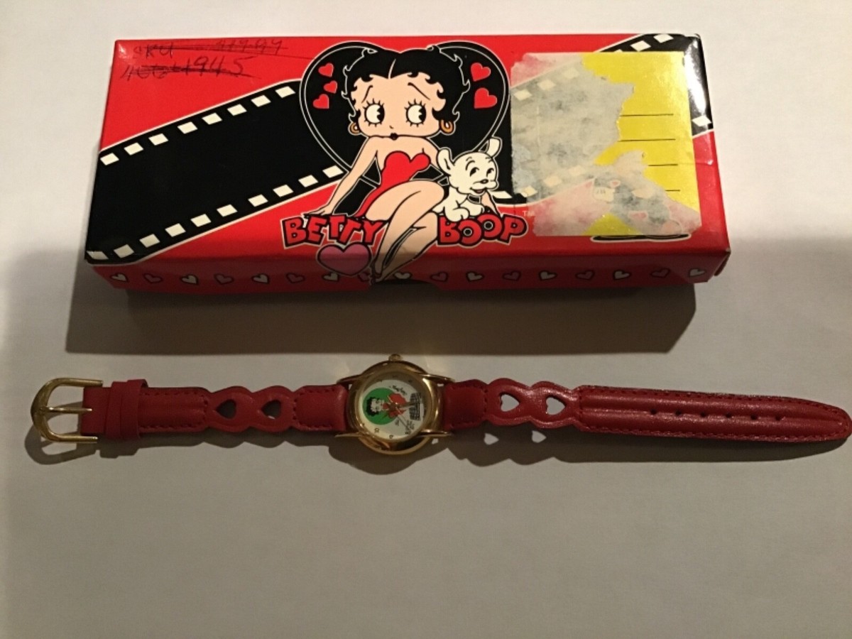 ヴィンテージ BETTY BOOP革ベルト Vintage Betty Boop Watch by Tali | eBay
