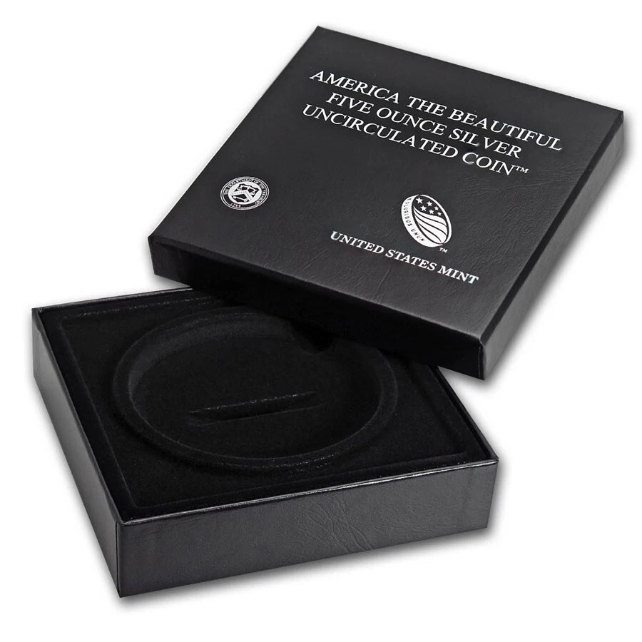 Box Only for America The Beautiful ATB 5 oz Ounce Coin OGP Original Packaging🎉