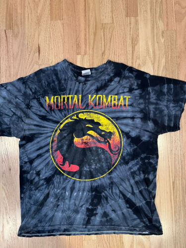 Vintage Mortal Kombat Colortone Tag Size Large - Picture 1 of 5