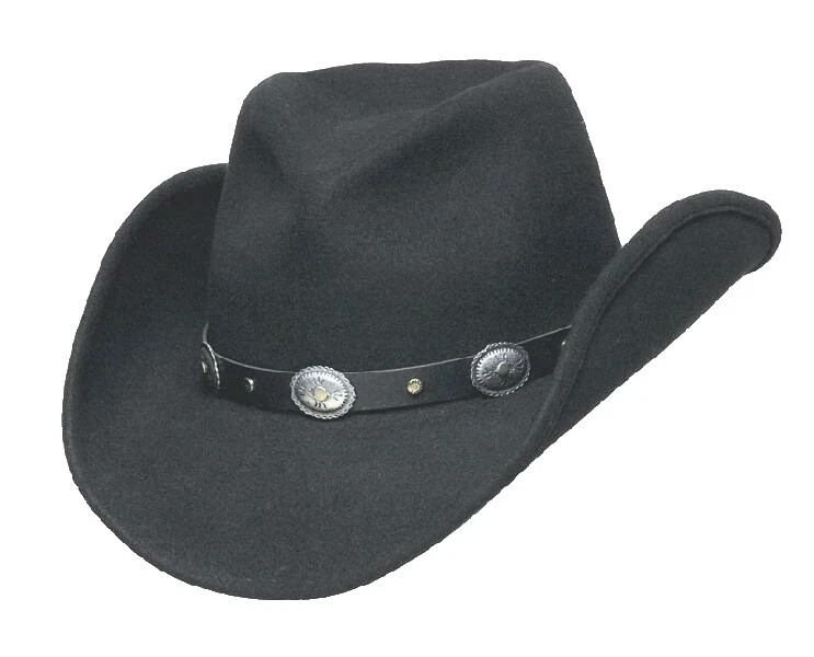 Talla L para hombre de lana sombreros de vaquero