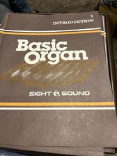 Basic Organ Songbook Sheet Music Sight Sound International 1980 Lesson System