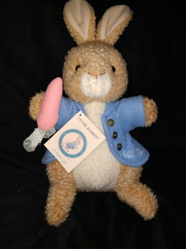 An EDEN Gift The World of PETER RABBIT Plush Bunny with Carrot Storybook Lot - Picture 2 of 12
