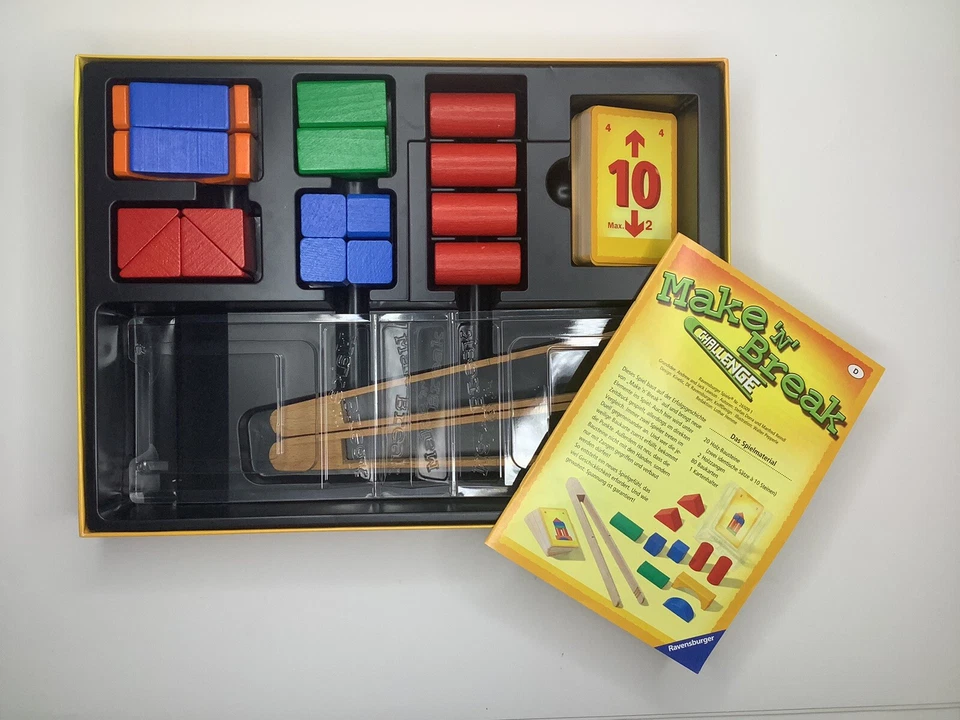 Ravensburger 2009 Make 'N' Break Challenge Game 8+ 100% Complete RARE - Image 3 of 4