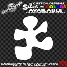Autism Symbol Custom Vinyl sticker Laptop Bumper Car Window Awareness Support