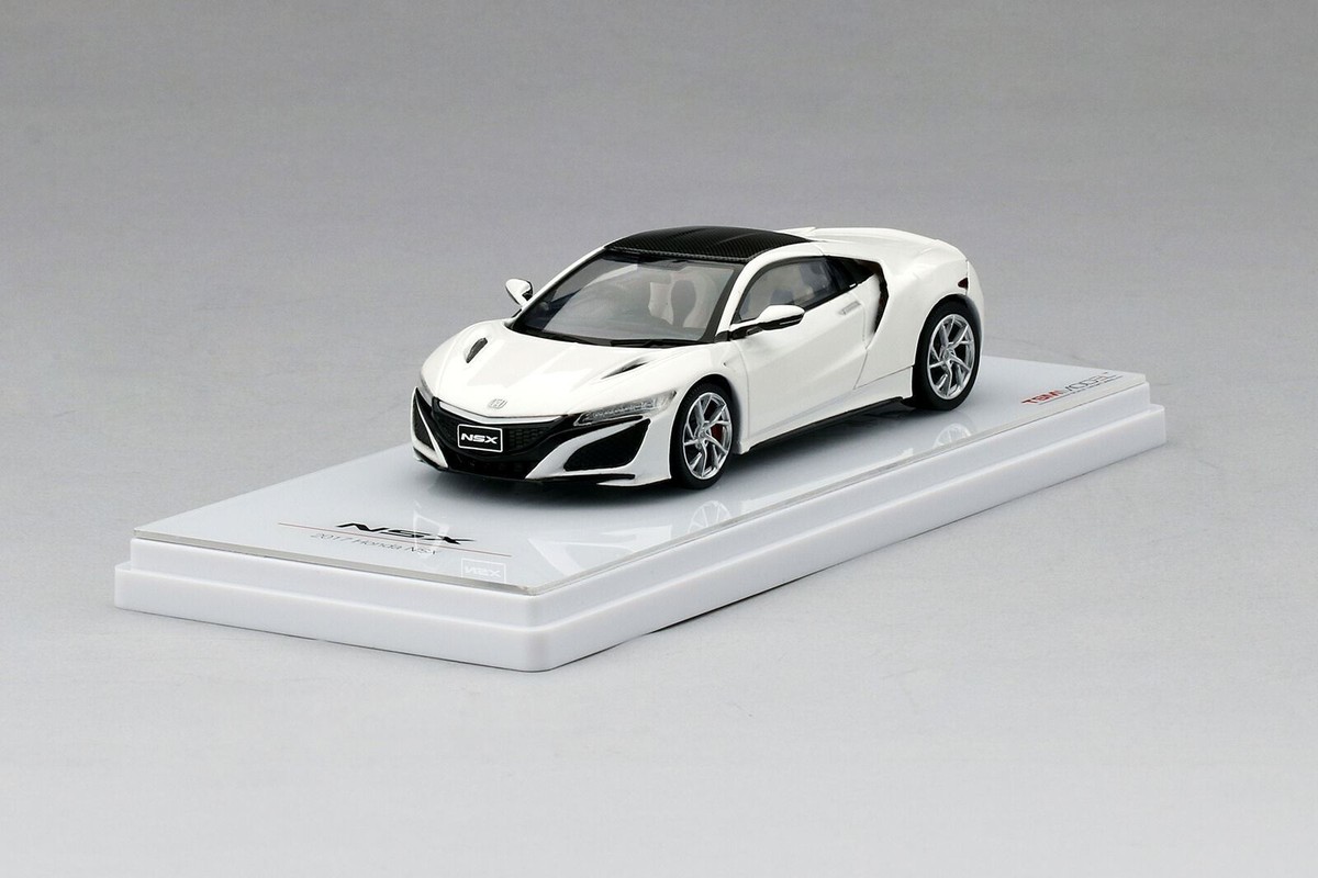 ホンダ NSX 2017 130R ホワイト MARK43】 1/43 ホンダNSX (NC1) 2017 (130Rホワイト