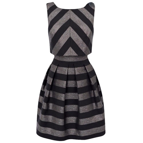 karen millen black bodycon dress KAREN MILLEN. Black ribbed knit dress S.3 (s/m) – Hibuy market main image 0