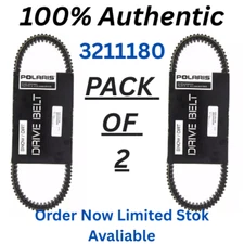2 Pack Polaris 3211180 Drive Belt Secondary Clutch 4 RZR 1000 XP Genuine OEM
