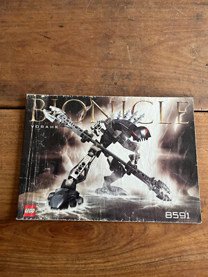 lego brochure catalogue N109 lego manual bionicle ref 8591