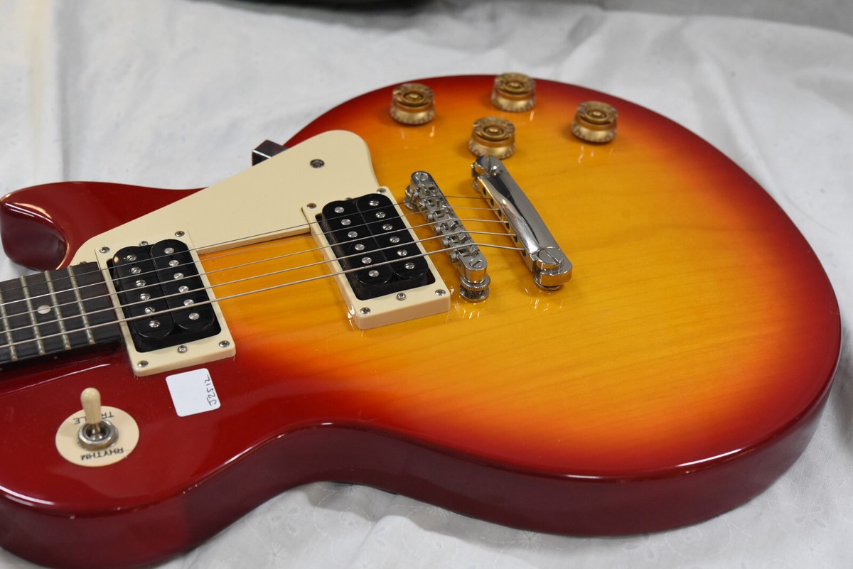 Epiphone Les Paul 100 チェリーサンバースト Amazon.com: Epiphone Les Paul-100, Heritage Cherryburst