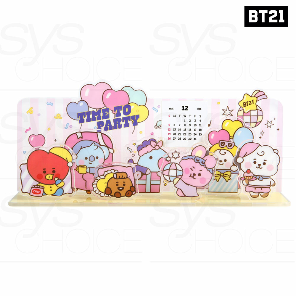 防弾少年団(BTS) - さーちゃん様。BTSフォーチュンボックス　MIX ウォールカレンダー付き。 BTS BT21 Official Authentic Goods Acrylic Stand Calendar Group