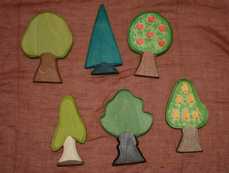 Ostheimer div. Bäume, Eiche, Tanne, Birke, Apfelbaum , div. aus wählbar