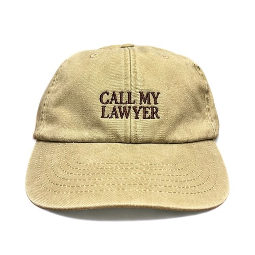 Call My Lawyer Washed Embroidered Dad Baseball Cap || Funny Better Law Saul Hat - Picture 4 of 24