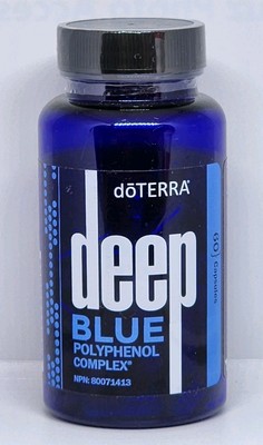 doTERRA Deep Blue Polyphenol Complex 60 Capsules New & Sealed Exp. 03/25/2027