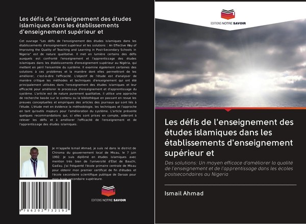 Ismail Ahmad | Les DéFis De L'enseignement Des éTudes Islamiques Dans Les...-image