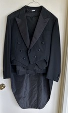 Saks Fifth Avenue Tuxedo Tails, pants, vest made in Italy 42L