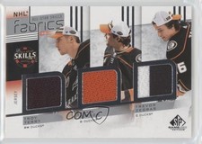2022 SP Game Used NHL All-Star Jersey Trios Troy Terry John Gibson #AS3-3 1fs8