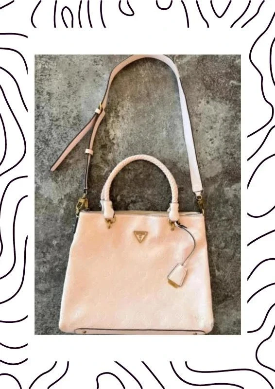Sac à main rose femme Guess - Photo 1/4