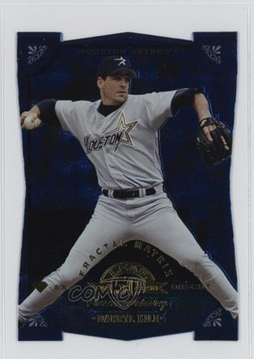 1998 Leaf Fractal Matrix Die-Cut Diamond-Axis 21/50 Darryl Kile #126 1w9