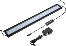 16W Full Spectrum Aquarium Light with Aluminum Alloy Shell Extendable Brackets