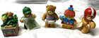 New ListingEnesco Lucy and Me Bears Lot of 5 Porcelain figurines