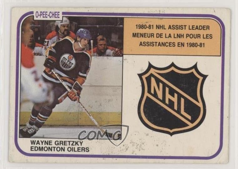 1981-82 O-Pee-Chee Wayne Gretzky #383 HOF 09k3