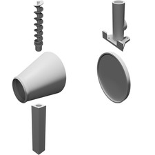 Alimentatore Automatico Pesci Sistema Coclea Barile per Motore Nema17 3D