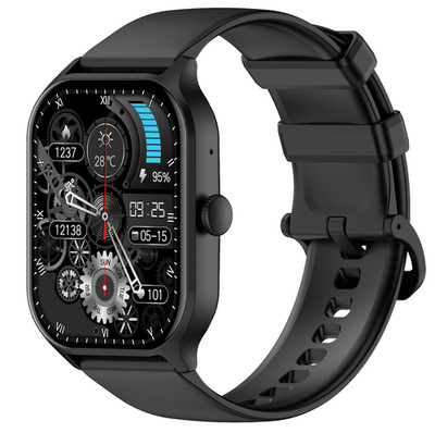 Eichmüller Smartwatch Fitness Uhr Sport Tracker Pulsmesser Schrittzähler Schwarz