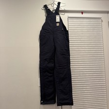 Carhartt FR Duck Insulated Bib Men's Overall 32x32 Loose Fit NFPA 2112 NWT