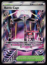 Battle Cage 116/094 Phantasmal Flames Holo Ultra Rare NM/M Pokemon Chikazawa