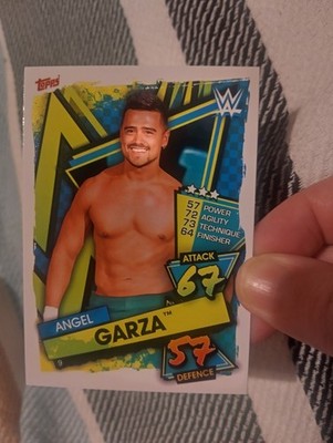 2021 Topps WWE Slam Attax - WWE Superstars Angel Garza #9 Wrestling Trading Card