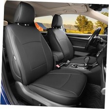 Custom Fit XV Crosstrek Car Seat Cover 2-Row Full 2013-2017 XV Crosstrek Black