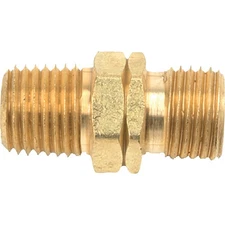 MR. HEATER 1/4 In. MPT x 9/16 In. LHMT Brass Male Pipe Fitting F276152 MR.