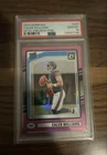 2024 Panini Donruss - Rated Rookie Caleb Williams #327 Optic Preview Pink Prizm