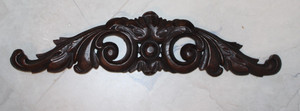 Acanthus Onlay Molding - wooden 19.75" x 4.5"x .5"