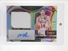 MATAS BUZELIS 2024-25 SELECT RPA ROOKIE PATCH SILVER PRIZM RC AUTO /99 Q5758