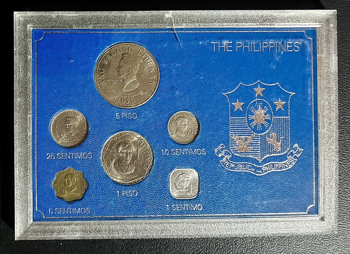 Uncirculated 1975 Republic of the Philippines Coins (1946-Now) for