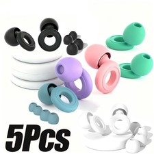 Loop Ear Plugs for Sleeping Swimming Silicone Noise Reduction Earplugs